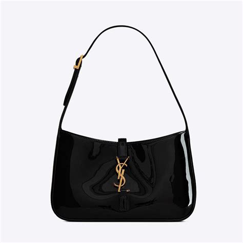 black patent ysl bag|ysl hobo bag sizes.